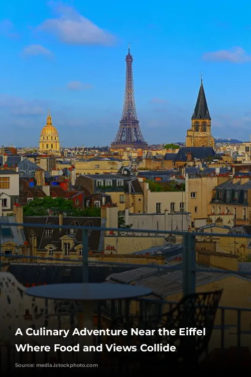 A Culinary Adventure Near the Eiffel Tower: Where Food and Views Collide