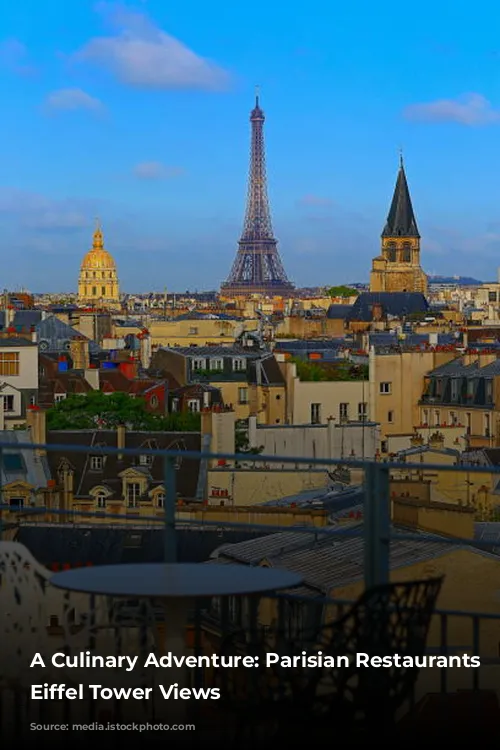 A Culinary Adventure: Parisian Restaurants with Eiffel Tower Views