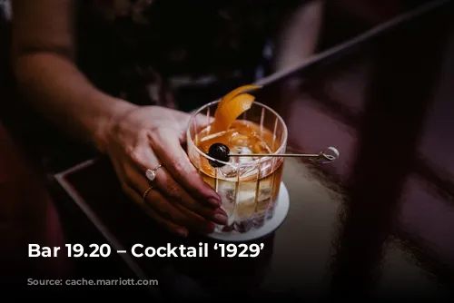 Bar 19.20 – Cocktail ‘1929’