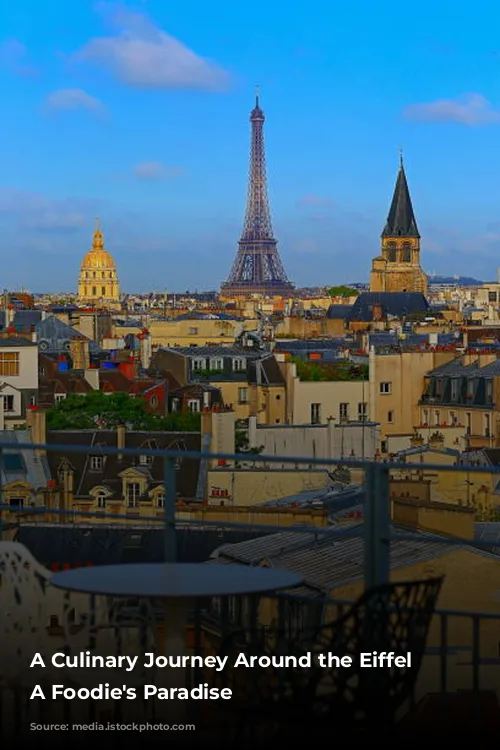 A Culinary Journey Around the Eiffel Tower:  A Foodie's Paradise