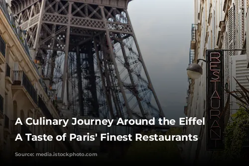 A Culinary Journey Around the Eiffel Tower:  A Taste of Paris' Finest Restaurants