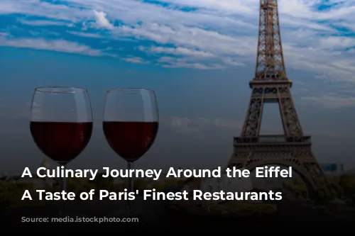 A Culinary Journey Around the Eiffel Tower:  A Taste of Paris' Finest Restaurants