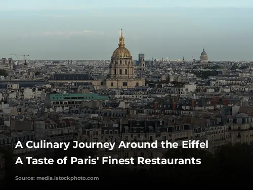 A Culinary Journey Around the Eiffel Tower:  A Taste of Paris' Finest Restaurants