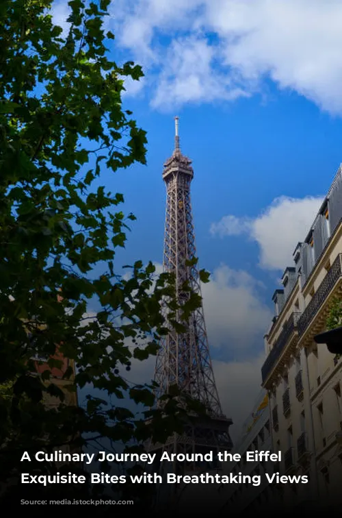 A Culinary Journey Around the Eiffel Tower: Exquisite Bites with Breathtaking Views