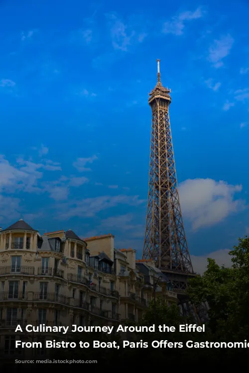 A Culinary Journey Around the Eiffel Tower: From Bistro to Boat, Paris Offers Gastronomic Delights