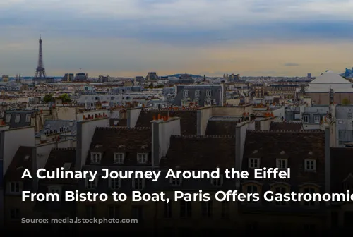 A Culinary Journey Around the Eiffel Tower: From Bistro to Boat, Paris Offers Gastronomic Delights