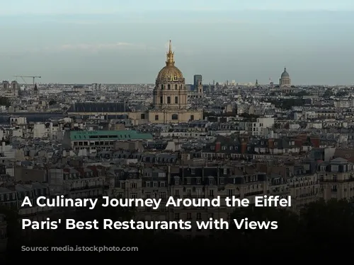 A Culinary Journey Around the Eiffel Tower:  Paris' Best Restaurants with Views