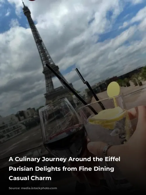 A Culinary Journey Around the Eiffel Tower: Parisian Delights from Fine Dining to Casual Charm