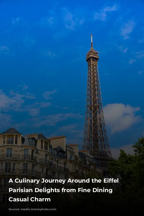 A Culinary Journey Around the Eiffel Tower: Parisian Delights from Fine Dining to Casual Charm