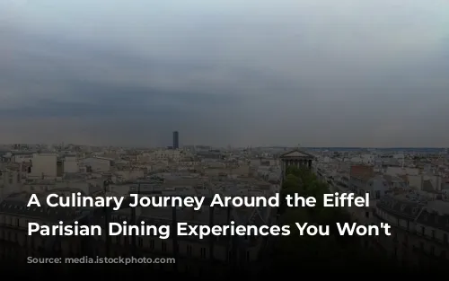 A Culinary Journey Around the Eiffel Tower: Parisian Dining Experiences You Won't Forget