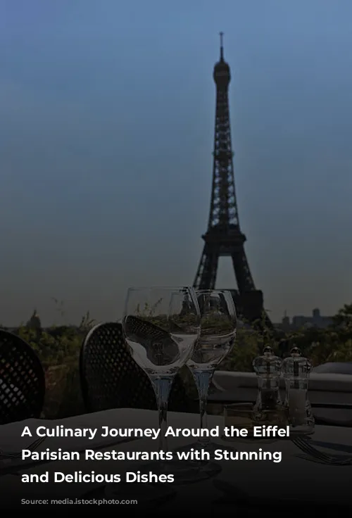 A Culinary Journey Around the Eiffel Tower: Parisian Restaurants with Stunning Views and Delicious Dishes