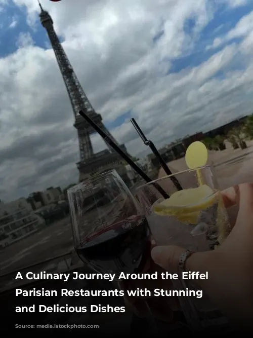 A Culinary Journey Around the Eiffel Tower: Parisian Restaurants with Stunning Views and Delicious Dishes