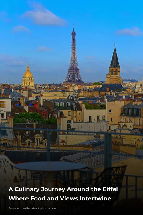 A Culinary Journey Around the Eiffel Tower: Where Food and Views Intertwine