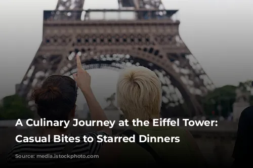 A Culinary Journey at the Eiffel Tower: From Casual Bites to Starred Dinners