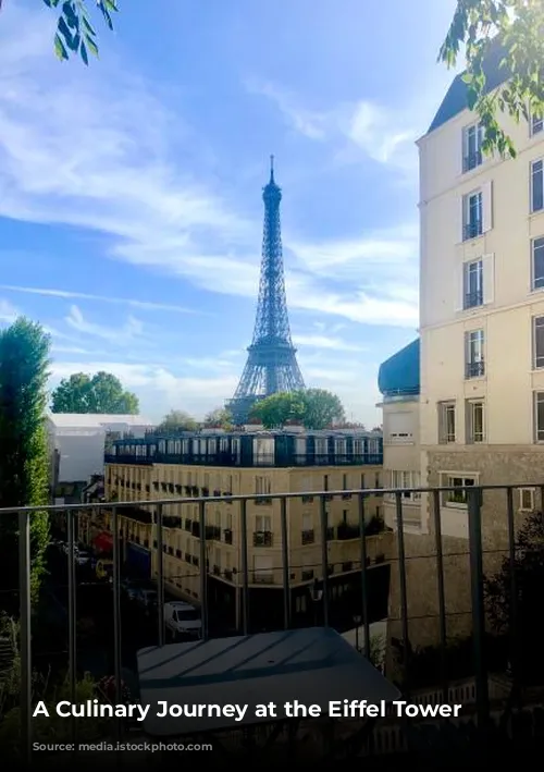 A Culinary Journey at the Eiffel Tower