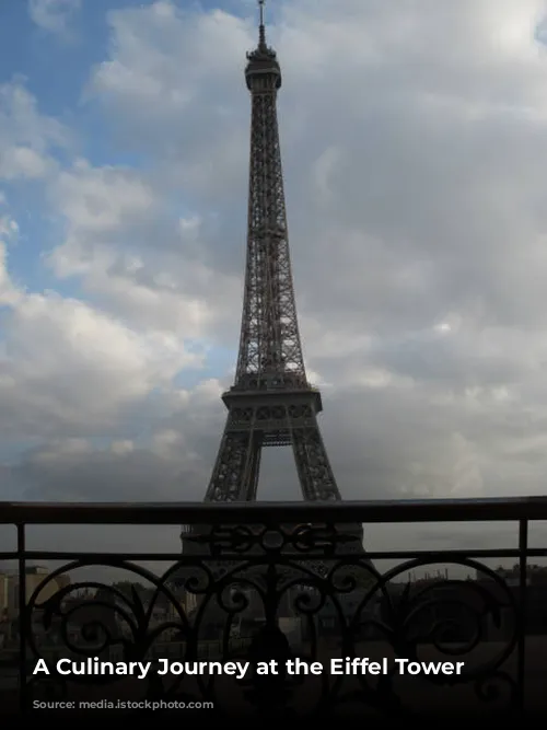 A Culinary Journey at the Eiffel Tower