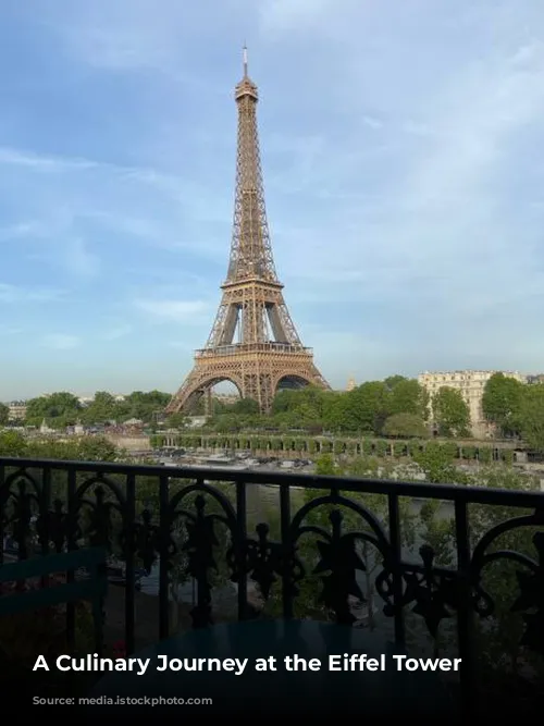 A Culinary Journey at the Eiffel Tower