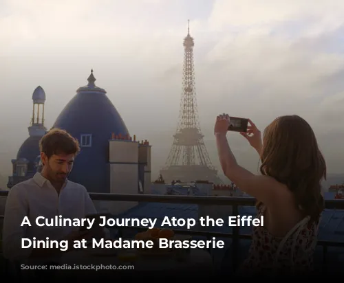 A Culinary Journey Atop the Eiffel Tower: Dining at Madame Brasserie