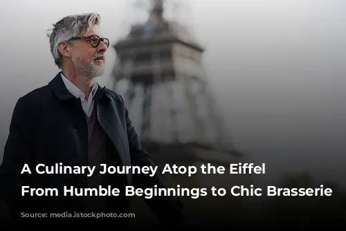 A Culinary Journey Atop the Eiffel Tower: From Humble Beginnings to Chic Brasserie