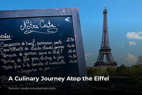 A Culinary Journey Atop the Eiffel Tower