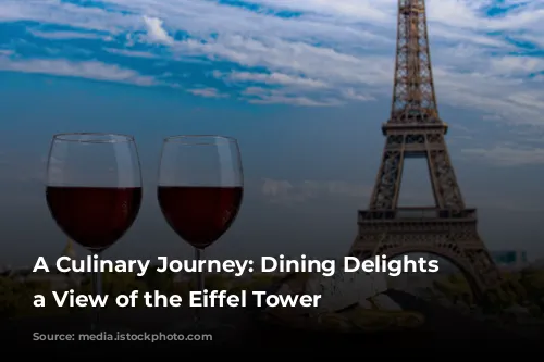 A Culinary Journey: Dining Delights with a View of the Eiffel Tower