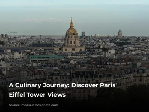 A Culinary Journey: Discover Paris' Best Eiffel Tower Views