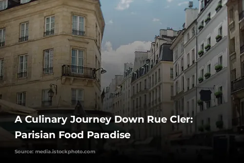 A Culinary Journey Down Rue Cler: A Parisian Food Paradise