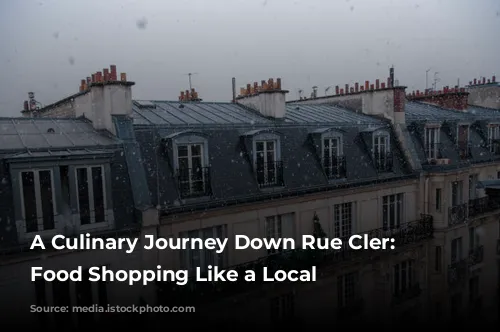 A Culinary Journey Down Rue Cler: Parisian Food Shopping Like a Local