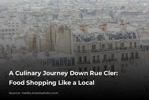 A Culinary Journey Down Rue Cler: Parisian Food Shopping Like a Local