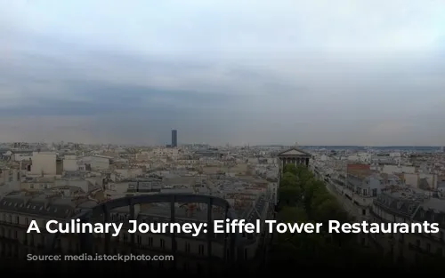 A Culinary Journey: Eiffel Tower Restaurants