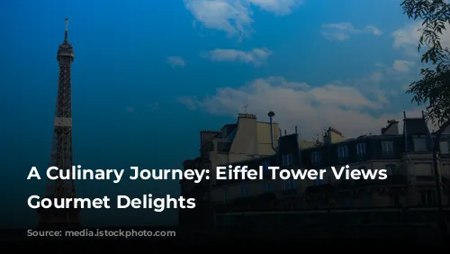 A Culinary Journey: Eiffel Tower Views and Gourmet Delights