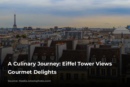 A Culinary Journey: Eiffel Tower Views and Gourmet Delights