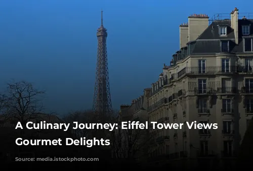 A Culinary Journey: Eiffel Tower Views and Gourmet Delights