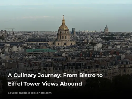 A Culinary Journey: From Bistro to Yacht, Eiffel Tower Views Abound