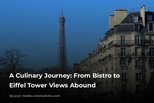 A Culinary Journey: From Bistro to Yacht, Eiffel Tower Views Abound