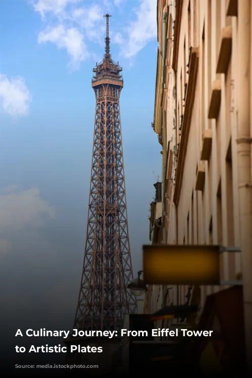 A Culinary Journey: From Eiffel Tower Views to Artistic Plates