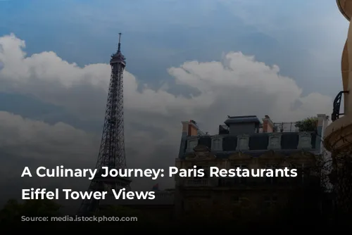 A Culinary Journey: Paris Restaurants with Eiffel Tower Views