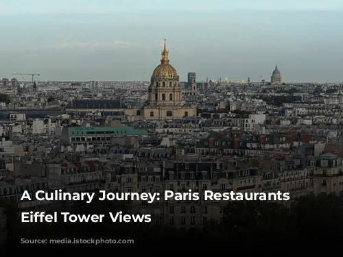 A Culinary Journey: Paris Restaurants with Eiffel Tower Views