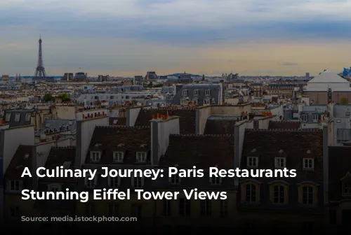 A Culinary Journey: Paris Restaurants with Stunning Eiffel Tower Views