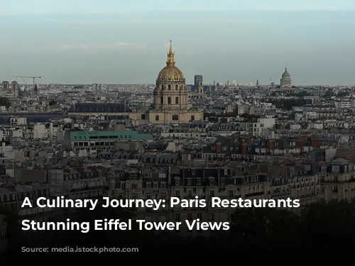 A Culinary Journey: Paris Restaurants with Stunning Eiffel Tower Views