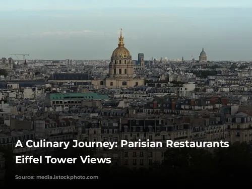 A Culinary Journey: Parisian Restaurants with Eiffel Tower Views