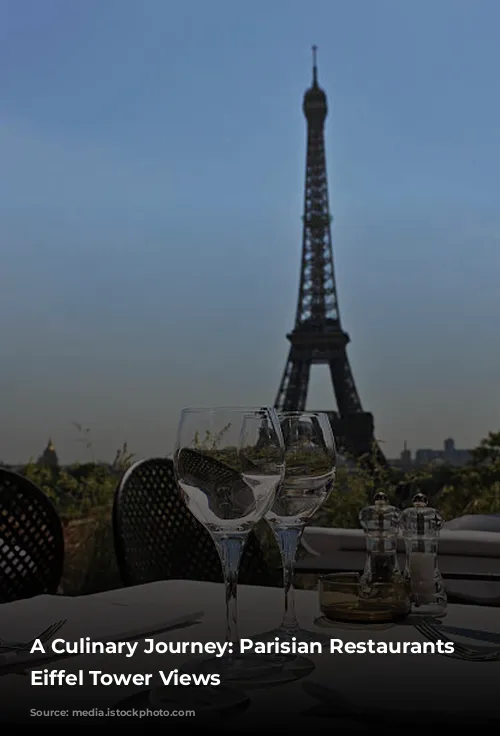 A Culinary Journey: Parisian Restaurants with Eiffel Tower Views