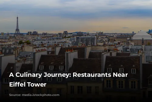 A Culinary Journey: Restaurants Near the Eiffel Tower