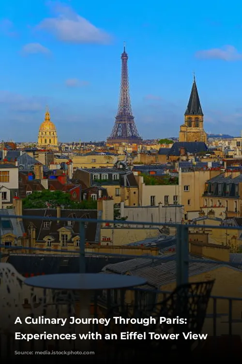 A Culinary Journey Through Paris: Dining Experiences with an Eiffel Tower View