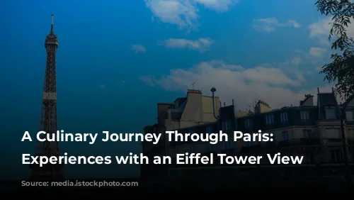 A Culinary Journey Through Paris: Dining Experiences with an Eiffel Tower View