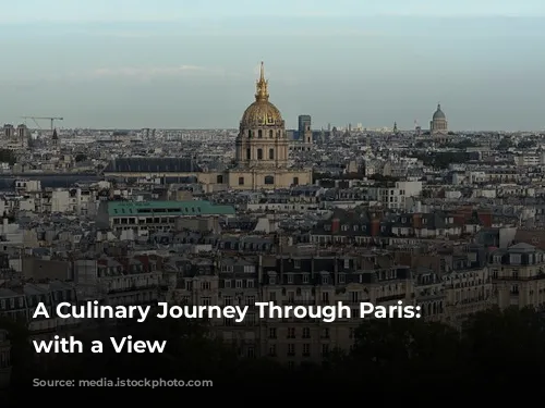 A Culinary Journey Through Paris: Dining with a View