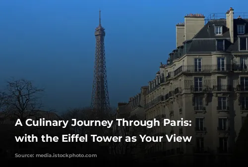 A Culinary Journey Through Paris: Dining with the Eiffel Tower as Your View