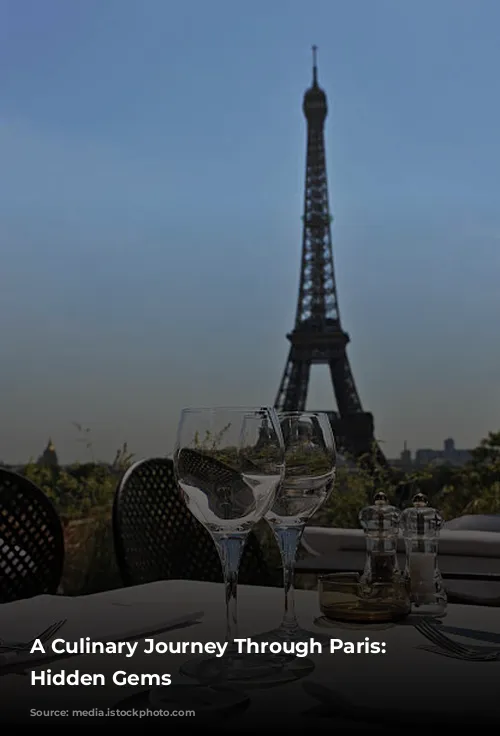 A Culinary Journey Through Paris: Discovering Hidden Gems