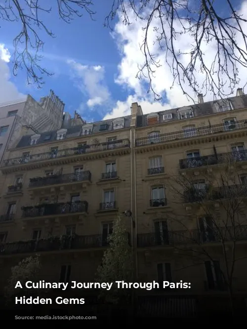 A Culinary Journey Through Paris: Discovering Hidden Gems