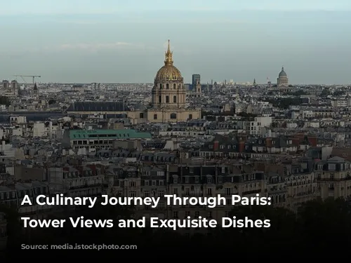 A Culinary Journey Through Paris: Eiffel Tower Views and Exquisite Dishes